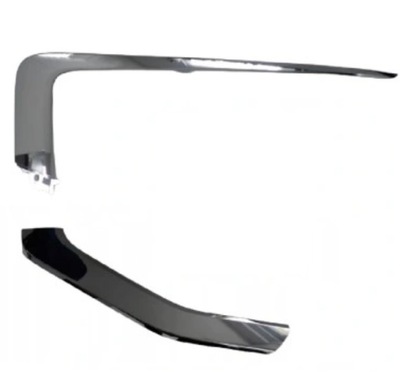 Eclipse cross lift хром накладки бампера левая комплект góra dół 21 - phev фото №1