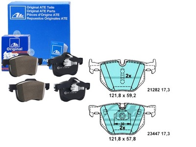 Тормозные колодки тормозные керамические bmw x5 e70 x5 f15 f фото №1