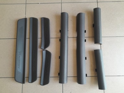 Hyundai tucson ii 2015-20 молдинг заглушка накладка na поріг поріг фото №1