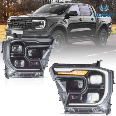 Фара фара комплект  vland full led неон тюнінг ford ranger vi 6 mk6 t9 2022 фото №1