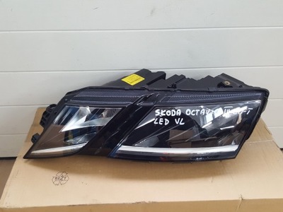 Skoda octavia iii lift лампа лівий перед full led фото №1