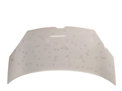 Renault kangoo ii 2014 кришка передня / капот двигуна фото №1