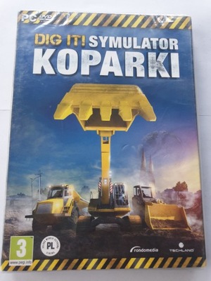 Dig It! Symulator Koparki PL Pc Nowy Folia