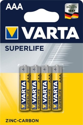 Varta Baterie Superlife AA R6P 4 szt 38-004