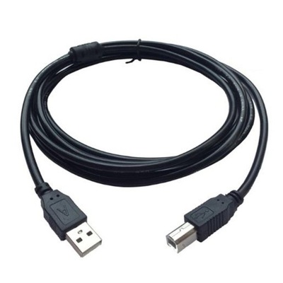 Art kabel do drukarki USB 2.0 A-B | 3m | black