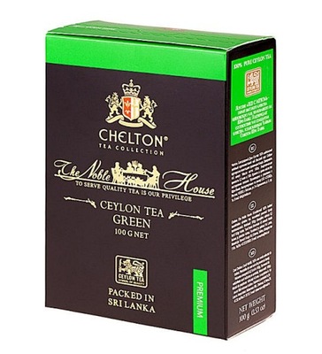 Chelton herbata ZIELONA GREEN Liściasta 100g