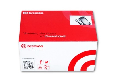 КОЛОДКИ ГАЛЬМІВНІ BREMBO P06025 21934170