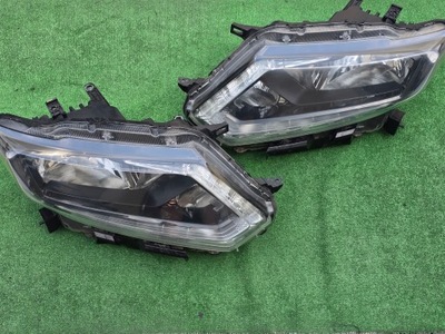Nissan x-trail t32 лампи передні звичайне+ led фото №1