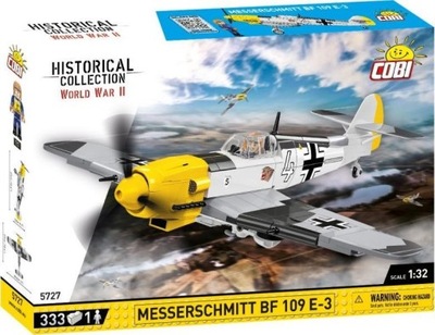 Cobi COBI 5727 Historical Collection WWII Messerschmitt BF 109 e3 333