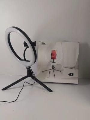 LAMPA PIERŚCIENIOWA LED ZE STATYWEM