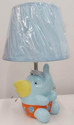 Słonik -zabawna lampka nocna do dziecięcego pokoju