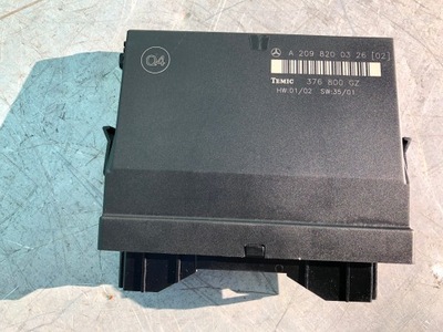 Mercedes clk w209 блок керування модуль комфорту фото №1