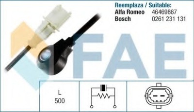 SENSOR DETONACIÓN STUKOWEGO ALFA ROMEO  