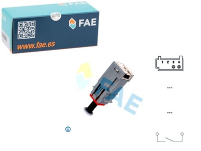 SENSOR POSICIÓN PEDALES CONJUNTO DE EMBRAGUE FIAT GRANDE PUNTO SEDICI OPEL AGILA  