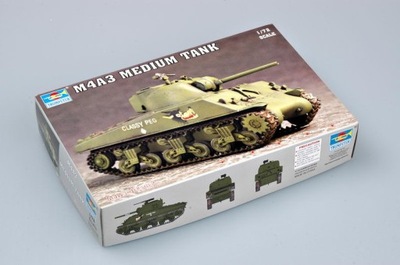 Trumpeter 07224 Medium Tank M4A3 Sherman 1:72