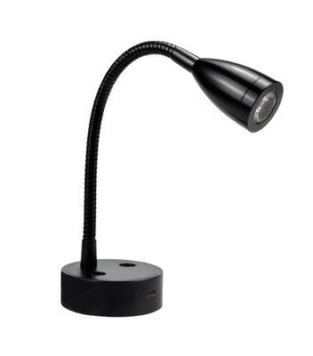 LAMPA JACHTOWA KAJUTOWA LED DO CZYTANIA 12V 24V Z USB I FUNKCJĄ ŚCIEMNIANIA