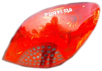 Peugeot 207 лампа правый задняя правая задняя фото №1