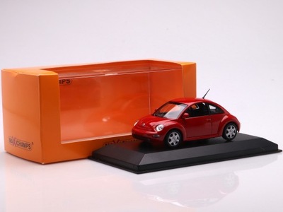 Volkswagen New Beetle - 1998, red Minichamps 1:43