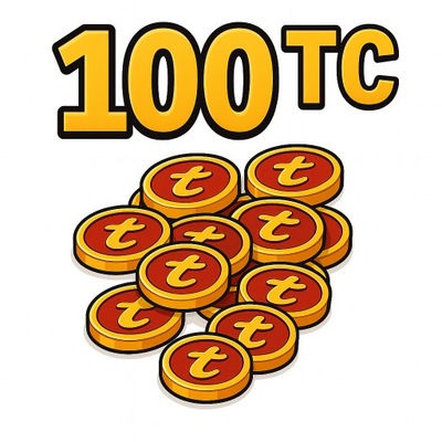 TIBIA COINS 100 TC WSZYSTKIE SERWERY