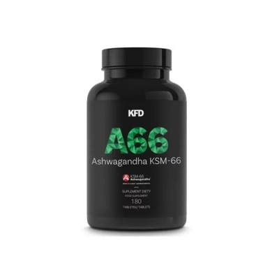 KFD ASHWAGANDHA KSM-66 - AŻ 180 PORCJI