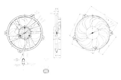 ABAKUS VENTILADOR DEL RADIADOR CITROEN SSBERLINGO  