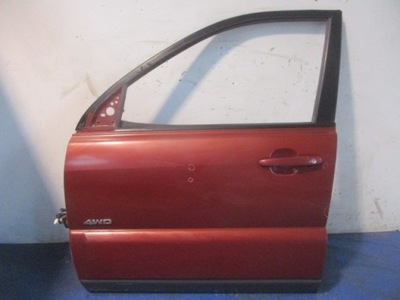 Kia sportage ii 5d дверь перед левая бордовые 3p фото №1