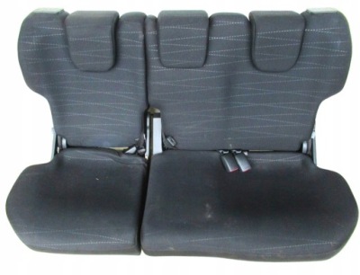 Заднє сидіння задня з zapięciami i підголівниками toyota yaris ii 5 двері 2005-2011rok фото №1