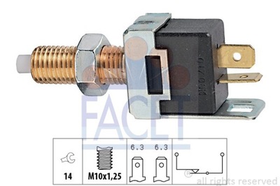 ВМИКАЧ СВІТЛА СТОП 7.1017/FAC FACET