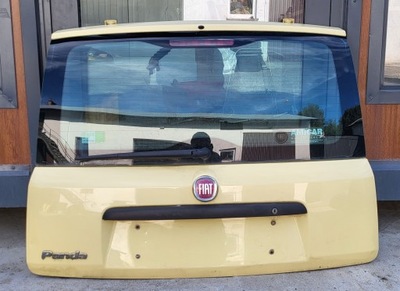 Крышка багажника багажника задняя fiat panda ii цвет 541 фото №1