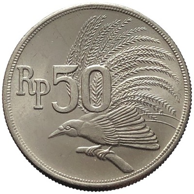 86962. Indonezja - 50 rupii - 1971r.