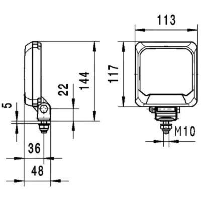 ОСВІТЛЕННЯ ДОДАТКОВА HELLA 1GA 995 193-001 