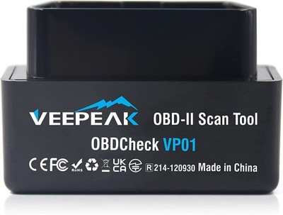 Interfejs diagnostyczny OBD2 Veepeak VP01 WiFi