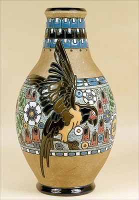 Wazon z papugą, Amphora
