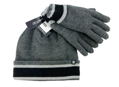 Zestaw zimowy młodzieżowy Czapka rękawiczki Block Headwear 54-58 Ciepły $60