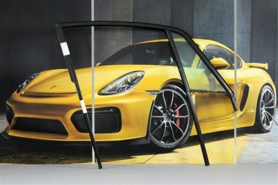 Porsche 911 993 рама стекло дверь, coupe, правая фото №1