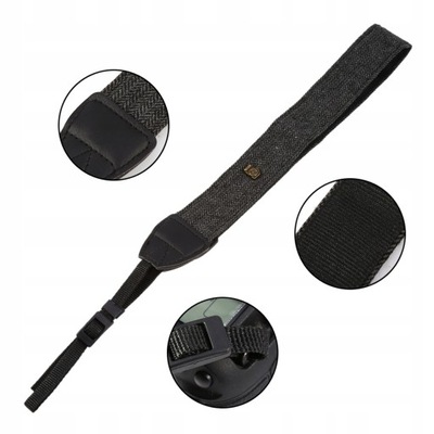 PASEK NA SZYJĘ RAMIĘ NA APARAT DO LUSTRZANEK NIKON SZARY