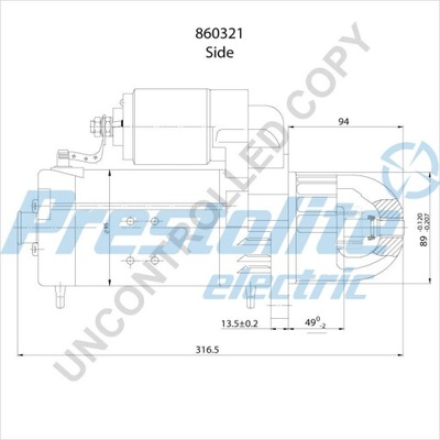 [860321] STARTERIS MB ATEGO,CITARO 24V 4KW 9Z 