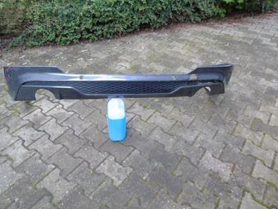 Бампер дифузор задній bmw x4 g02 m-pakiet фото №1