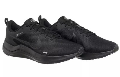 Nike Downshifter 12 Czarne Męskie Sportowe adidasy Lekkie i Wygodne