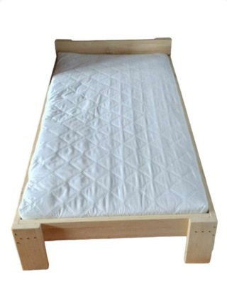 Łóżko Drewniane 200x120 Lite Drewno