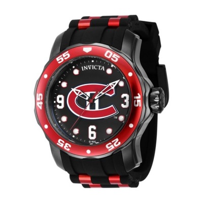 Invicta NHL - Montreal Canadiens 42662 Kwarc zegarek Męski - 48mm