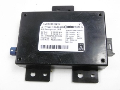 Mercedes gl ii x166 модуль блок управления a1729001906 фото №1