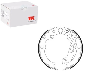 Nk тормозные колодки тормозные chevrolet epica 2.0 kl1_ фото №1