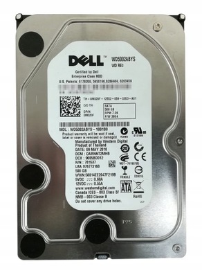 Dysk twardy WD WD5002ABYS 500GB SATA II 3,5"