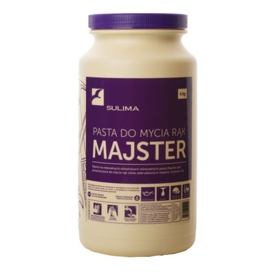 Pasta do mycia rąk SULIMA PASTA MAJSTER 4KG