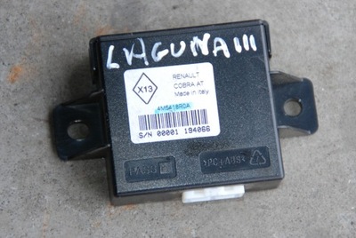 Модуль сигналізація 4m5418r0a renault laguna iii фото №1