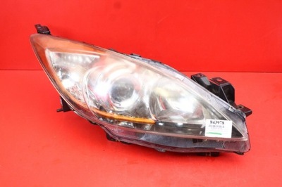 FARO DERECHA FARO PARTE DELANTERA UK BDG7-51030 MAZDA 3 2 II BL 09R  