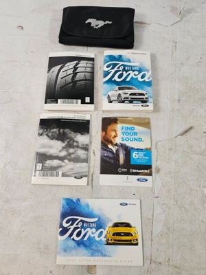 FORD MUSTANG 15- BOOK MANUAL CASE USA  