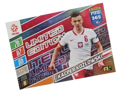 PANINI FIFA 365 2022 LIMITED KOZŁOWSKI POLSKA