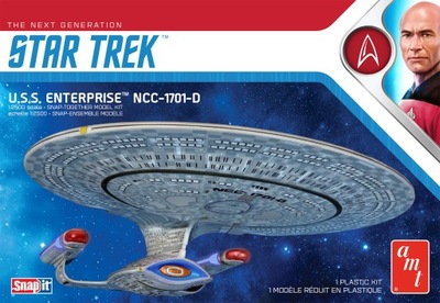 U.S.S. Enterprise NCC-1701-D AMT 1126 Star Trek 1/2500
